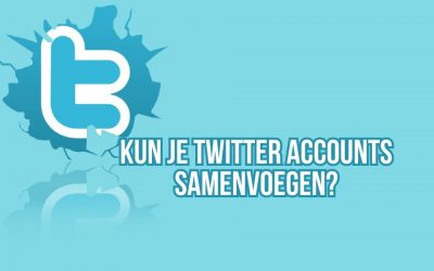 Kun je Twitter accounts samenvoegen?